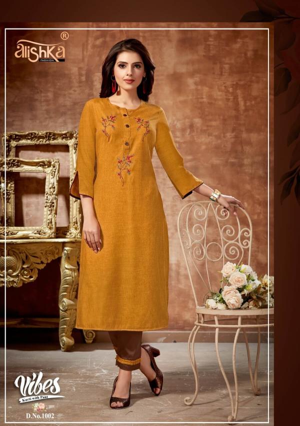 Alishka Vibes Rayon kurti With Bottom